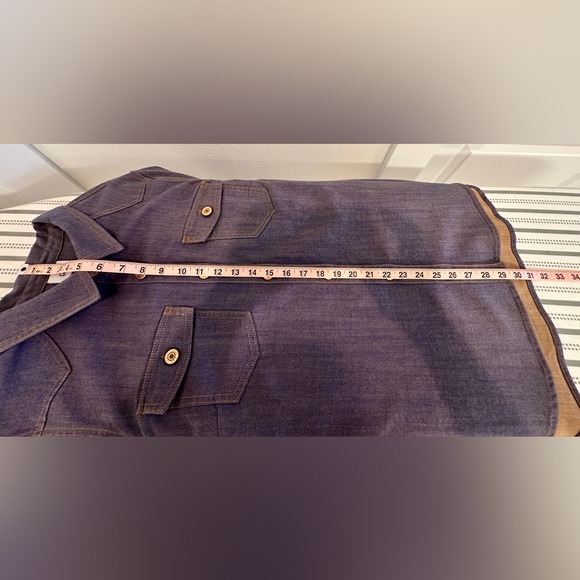 CAbi Ladies Denim Workshop Shacket - Large - Picture 11 of 11